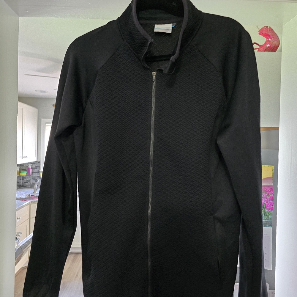 Women large black Colombia jacket.